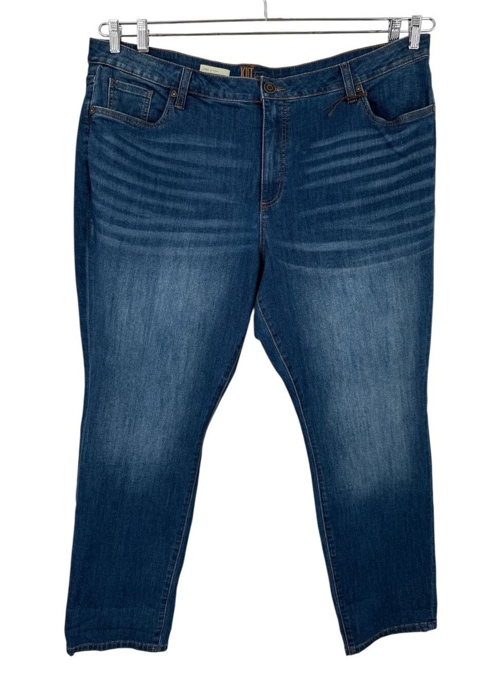 Kut from the Kloth Carrie Boyfriend Jeans blue size 22W